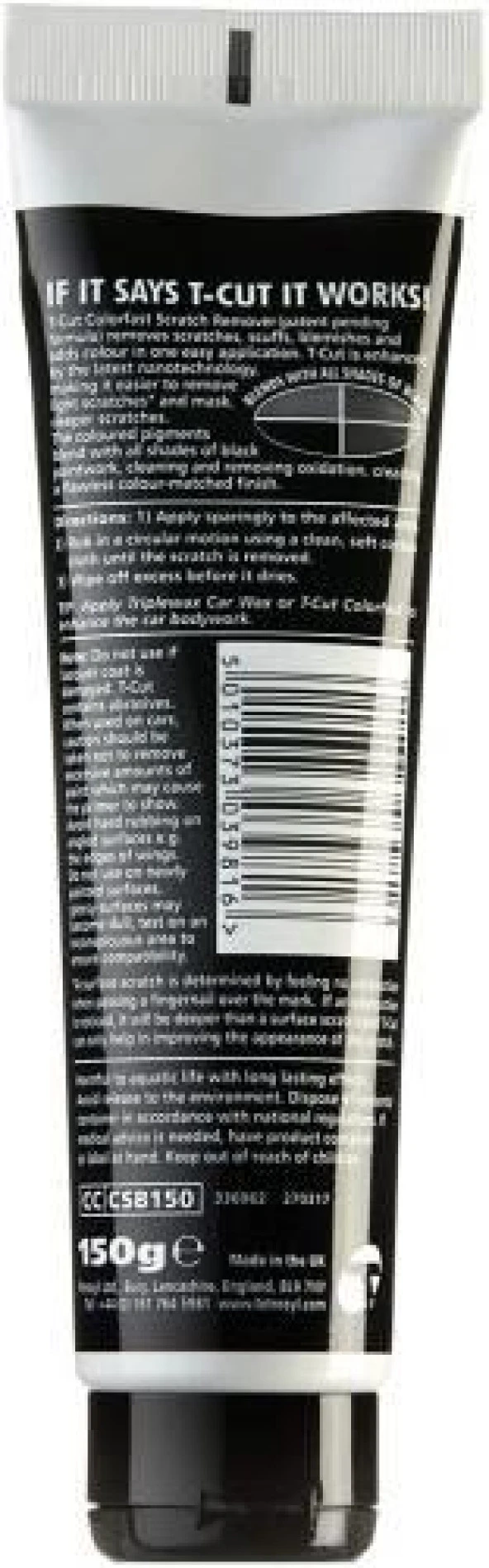 T-Cut Colour Fast 150gr Siyah - 2