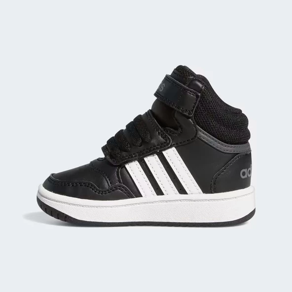 ADİDAS BEBEK SPOR AYAKKABI HOOPS MID 3.0 AC I GW0408 - 6