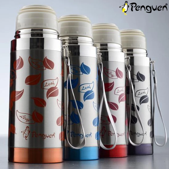 Çelik Termos - 0,5 LT - Çift Kat - Penguen (PNG-1050D)