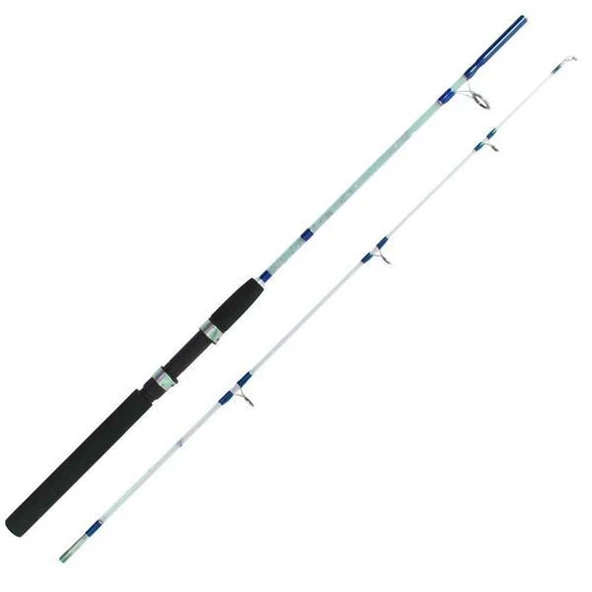 İki Parça Dolgu Olta Kamışı - Pacific - Mavi - 180 cm 20/40 gr