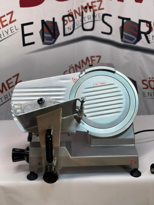 Lavion 25 Cm Salam Sosis Kesme Dilimleme Makinesi Büfe Restoran Tipi Salam Kesme Makinesi - Resim 8