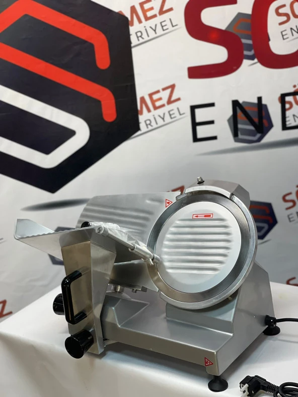 Lavion 25 Cm Salam Sosis Kesme Dilimleme Makinesi Büfe Restoran Tipi Salam Kesme Makinesi - Resim 9