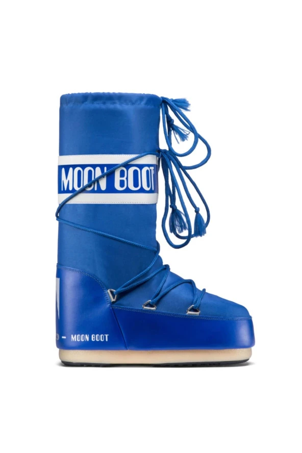 Kadın Kar Bot 14004400-075 Moon Boot Nylon Electrıc Blue