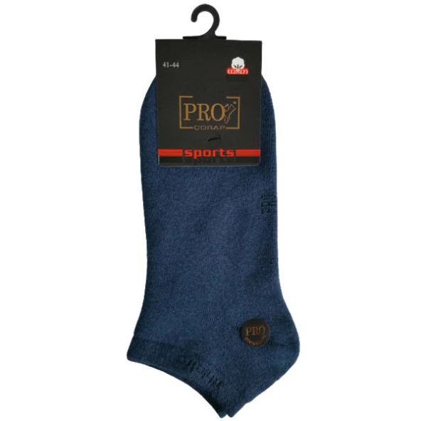 14003 Atletıch Havlu Erkek Patik Çorabı Mavi 41-44