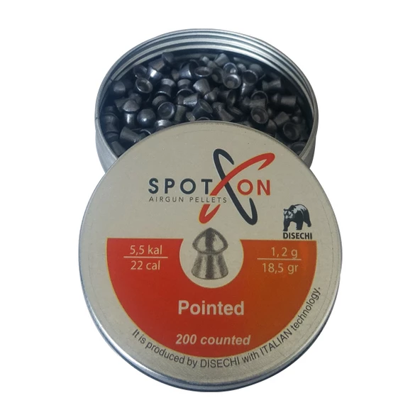 Spoton Pointed Havalı Saçma 5.5 mm (200'lü)