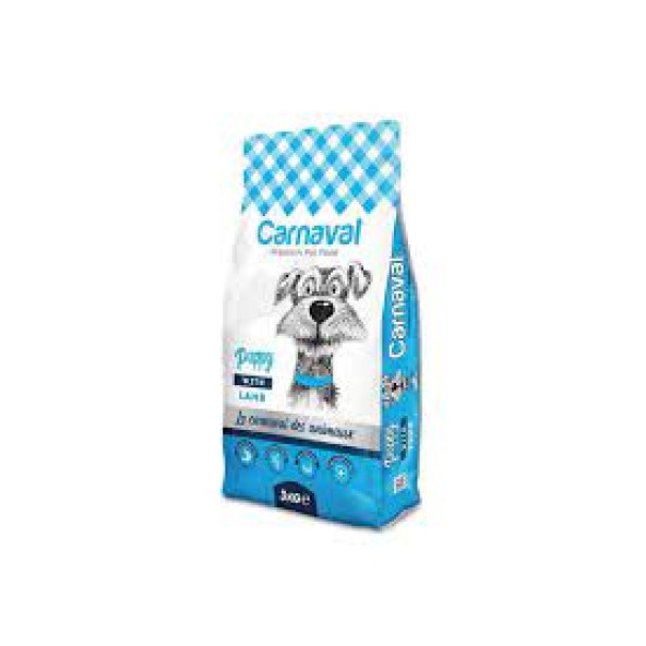 carnaval puppy lamb etli yavru köpek maması 3kg