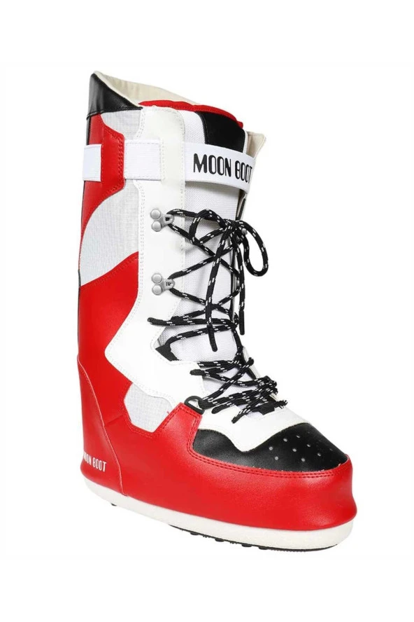 Moon Boot High Sneaker Boot Red Kırmızı Kadın Kar Botu 14028300-003