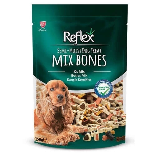 Reflex Mix Bones Karışık Kemikler Küçük Irk Köpek Ödül Maması 150 Gr