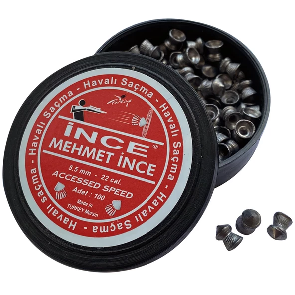 İnce Mehmet 5.5 mm Havalı Saçması (100lü)