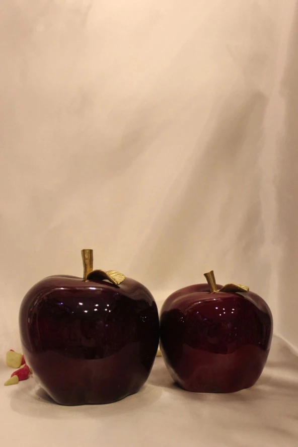 Dekoratif Kırmızı Elma - Resim 5