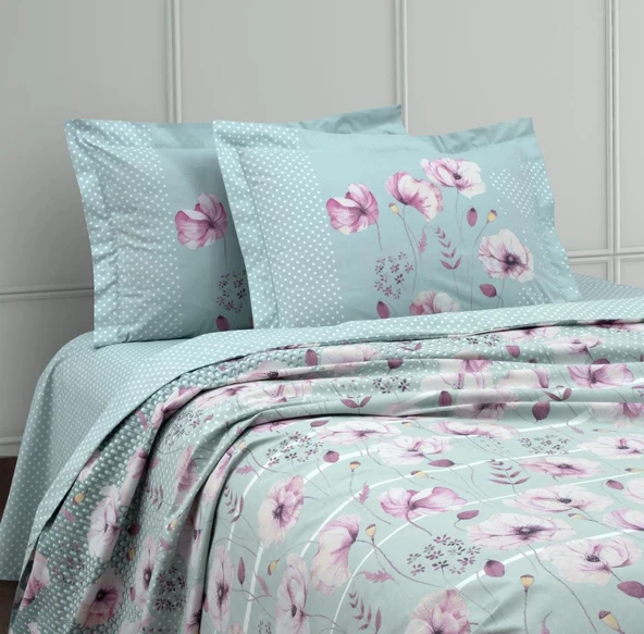 RANFORCE TEK KİŞİLİK NEVRESİM TAKIMI KENZO - Resim 2