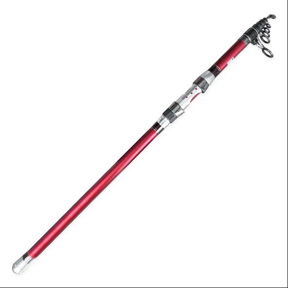 Teleskopik Karbon Surf Olta Kamışı - Redmark - 420cm - 100/200 Gr - Protackle