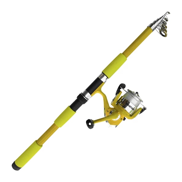 Protackle Combo Kamış Makine Set 2.70 mt Sarı