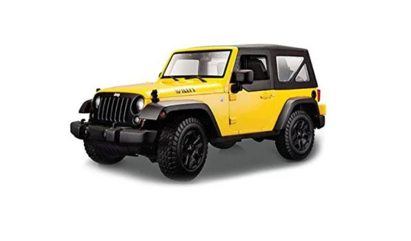 Maisto 1:18 2014 Jeep Wrangler Model Araba ürün görseli 1