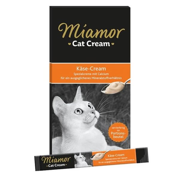 Miamor Cream Peynir kedi ödül 5X15 gr. Skt:08/2024 Kedi Ödülü