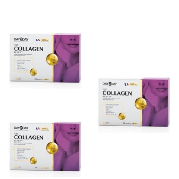 Day2Day The Collagen Beauty 30 Tüp x 40 ml 3 Kutu