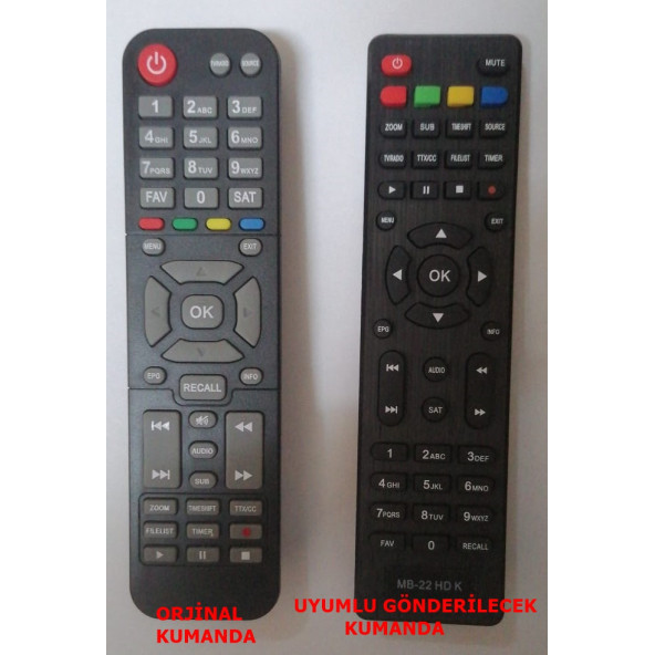 TECHNOBOX SMART GX HD UYDU KUMANDASI - 1