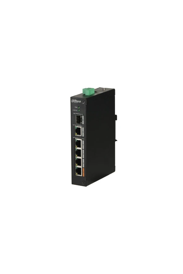 DAHUA  Pfs3106-4et-60-v2 4fe Poe Port (4xpoe 60w), 1ge Uplink,1xsfp Switch