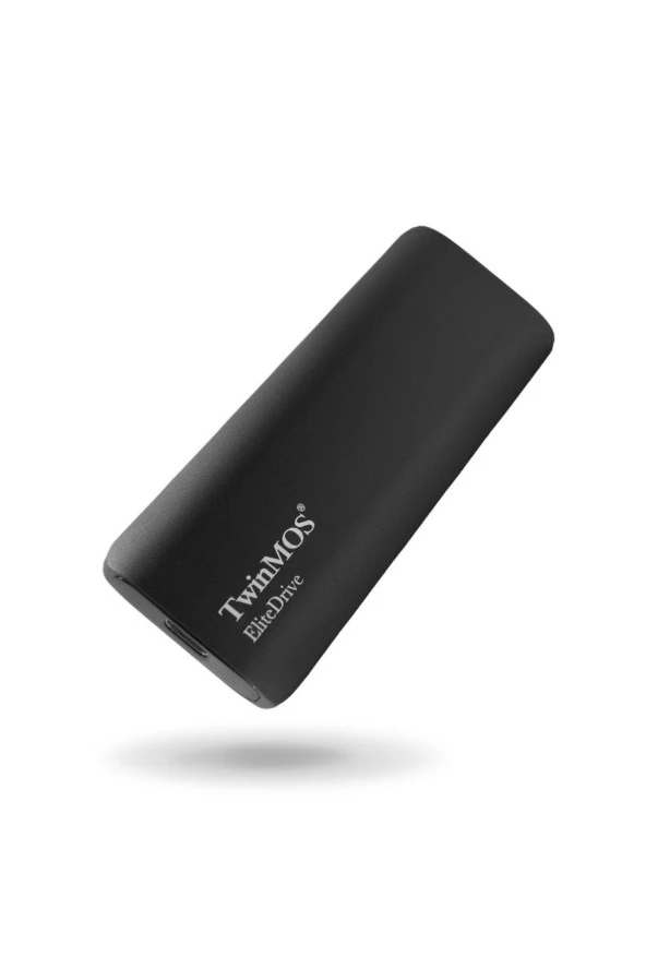 TwinMOS  2TB Taşınabilir External SSD USB 3.2/Type-C Dark Grey (PSSD2TBMEDB)