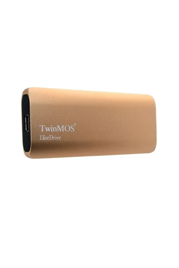 TwinMOS  512gb Taşınabilir External Ssd Usb 3.2/type-c (gold) - Resim 2