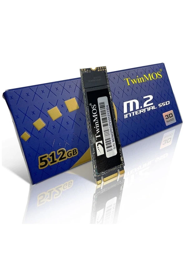 TwinMOS  NGFFFGBM2280 512gb M.2 2280 Sata3 Ssd (580mb-550mb/s) 3DNAND ürün görseli 1