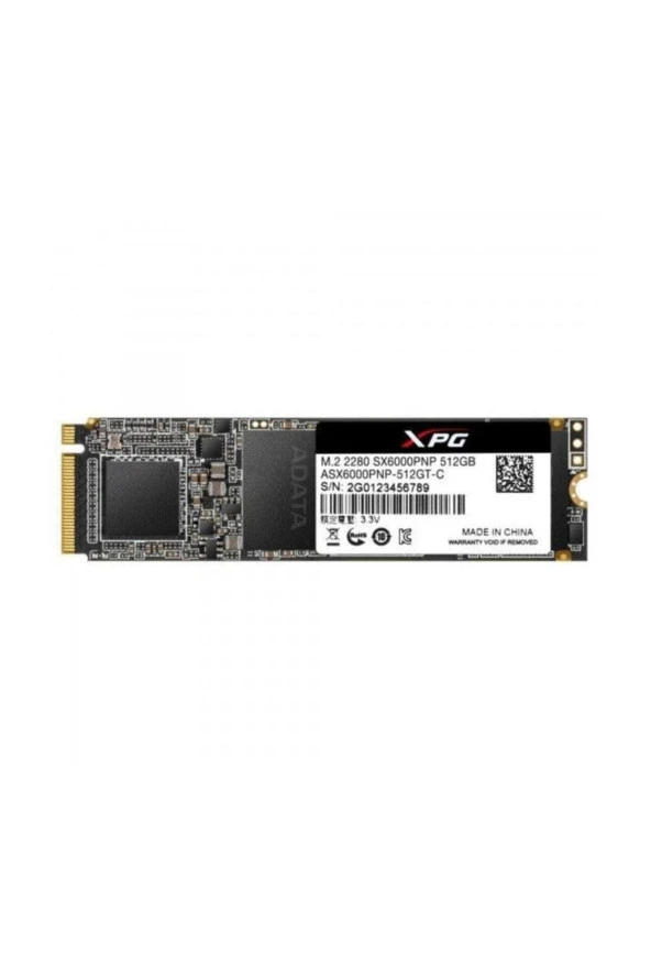 XPG  Sx6000 Asx6000pnp-512gt-c 512gb Pcıe M.2 2280 2100/1500 Dahili Katı Hal Sürücü (ssd)