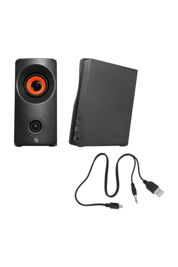 FRISBY FS-2134U 1+1 Bluetooth+USB-SD Siyah 6w Hoparlör Taşınabilir Dahili Bataryalı - 3