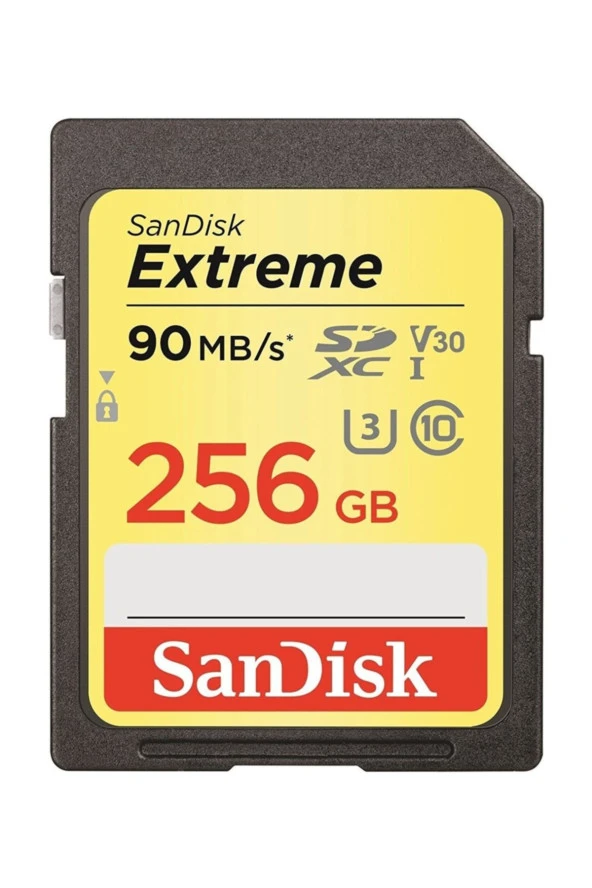 SanDisk  Extreme 256 GB SDSDXV5-256G-GNCIN SDXC Hafıza Kartı