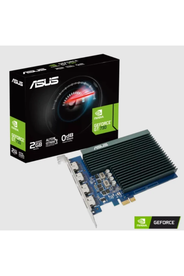 ASUS  Geforce Gt730-4h-sl-2gd5 2gb Gddr5 927 Mhz 64bit 4xhdmı Ekran Kartı