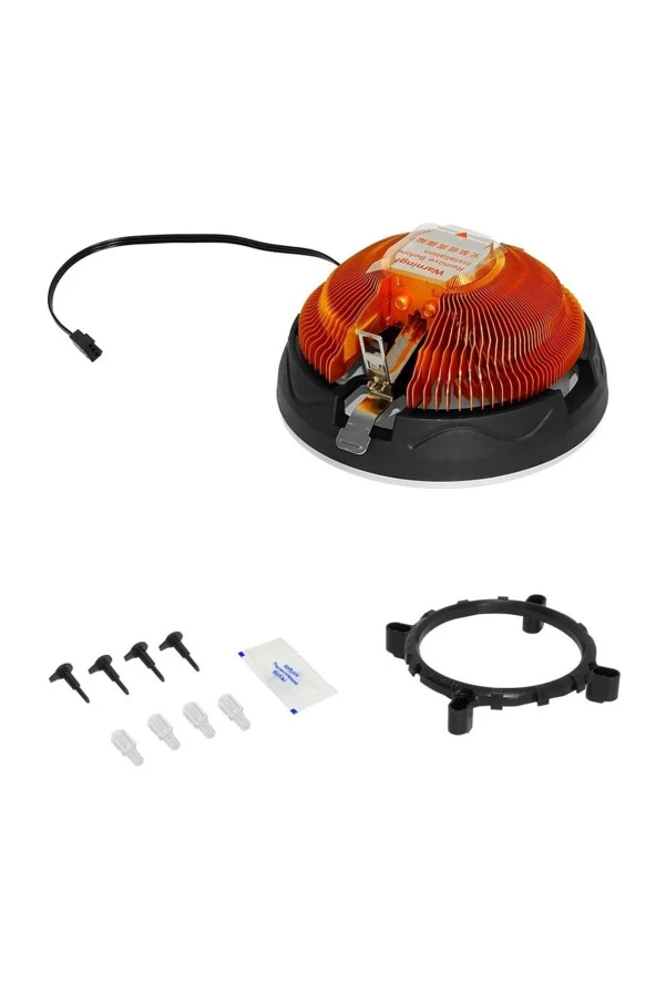 FRISBY  FCL-F1318C Intel 1366/115x-amd Am2/am2+/am3/am4 Cpu Fanı - 3