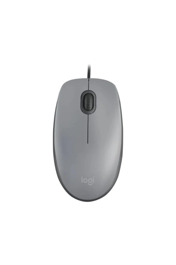 logitech  M110 910-006760 Sessiz Kablolu Gri Mouse