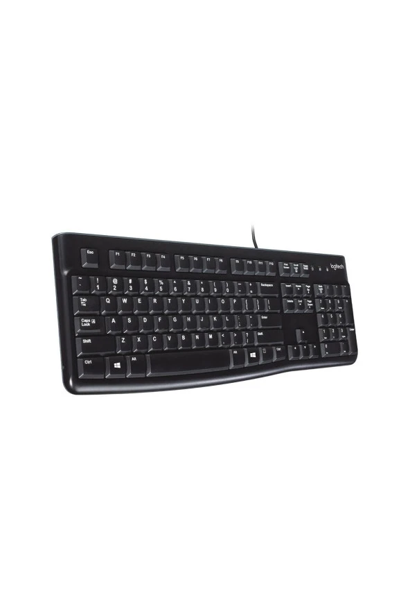logitech K120 USB Kablolu Türkçe Q Klavye - Siyah 920-002505