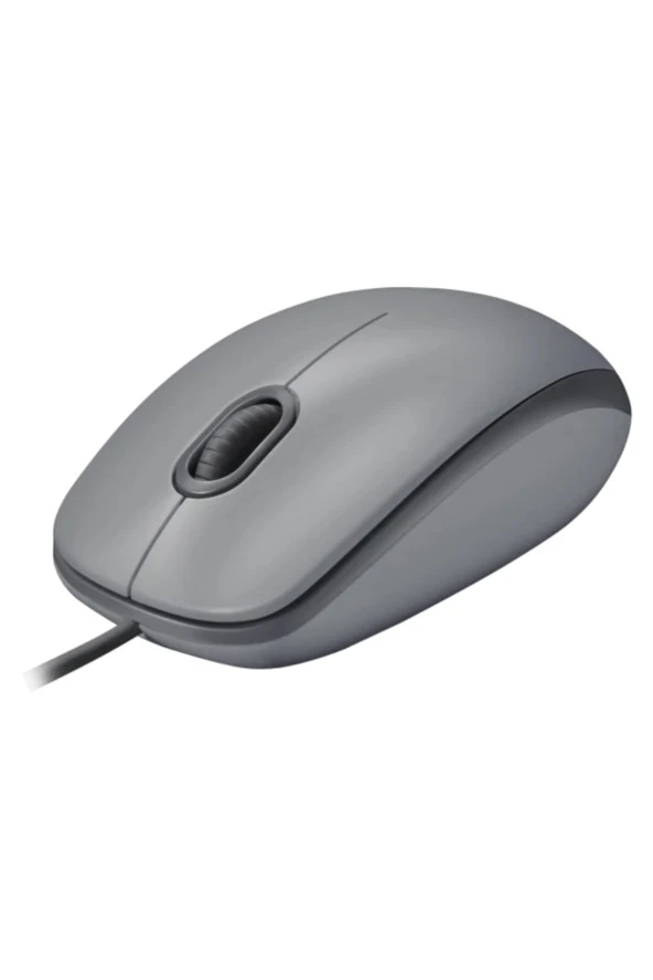 logitech  M110 910-006760 Sessiz Kablolu Gri Mouse - 3