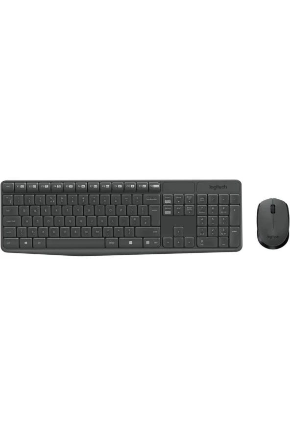 logitech  Mk235 920-007925 Kablosuz Klavye Mouse Set