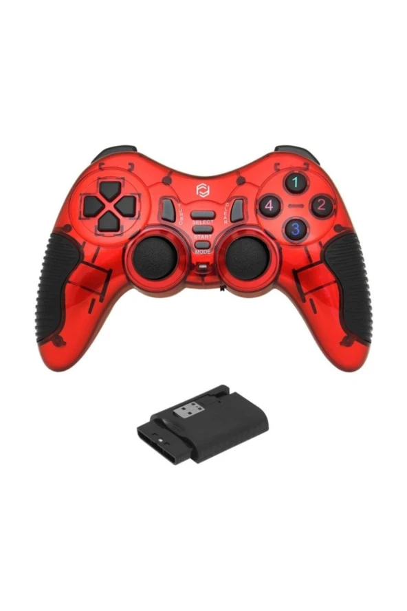 FRISBY  Fgp-3812r 2.4ghz Titreşimli Ps2 Ps3 Pc Uyumlu Kablosuz Game Pad - 4
