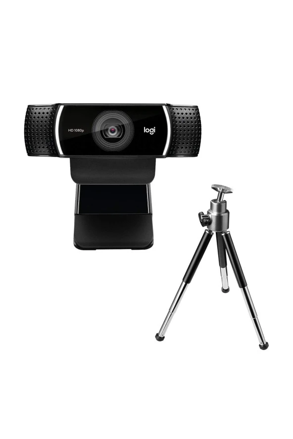 logitech  C922 Full HD 1080p Yayıncılar için Profesyonel Web Kamerası - Siyah - 3