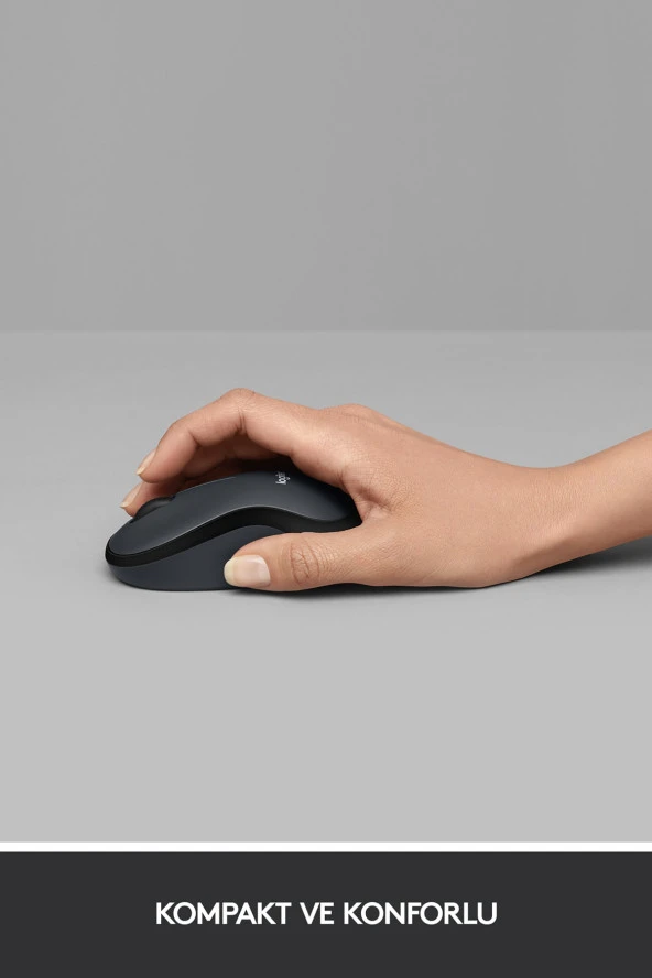 logitech  M221 Sessız Kablosuz Mouse 910-006510 Sıyah - 3