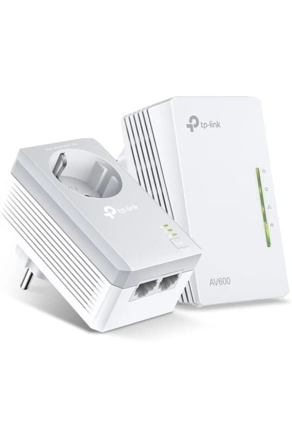 TP-LINK  TL-WPA4226KIT, AV600 N300 Mbps Wi-Fi Powerline Adaptör Kiti