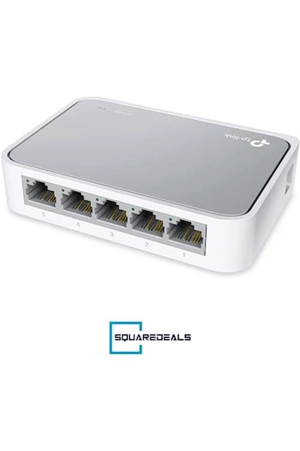 TP-LINK TL-SF1005D 5-port 10/100 Mbps Fast Ethernet Switch - 3