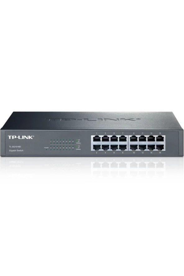 TP-LINK Tl-sg1016d 16-port Gigabit Desktop/rackmount Switch - 2