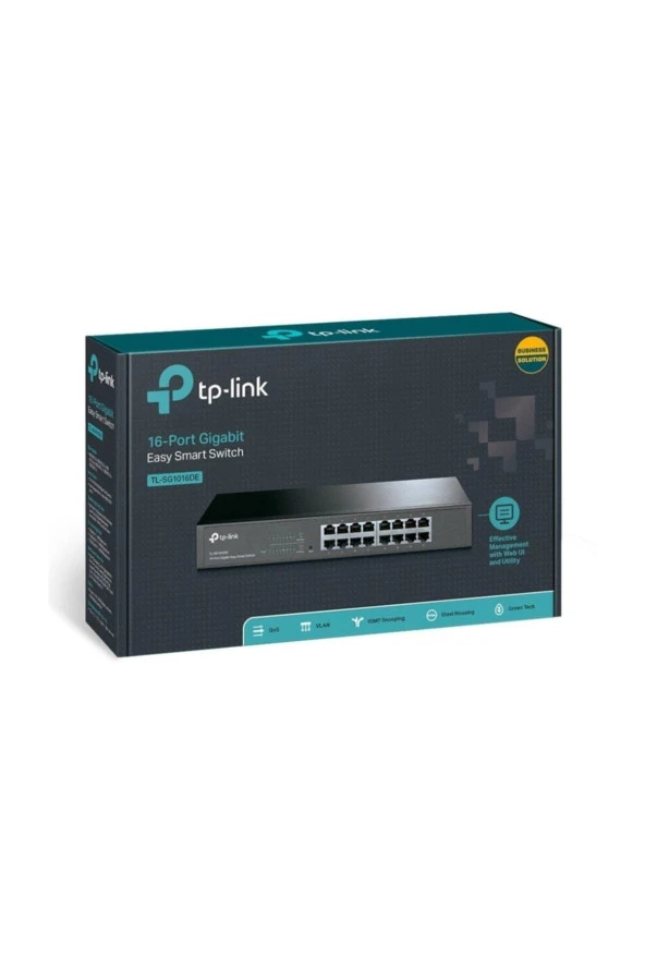 TP-LINK  Tl-sg1016d 16-port Gigabit Desktop/rackmount Switch