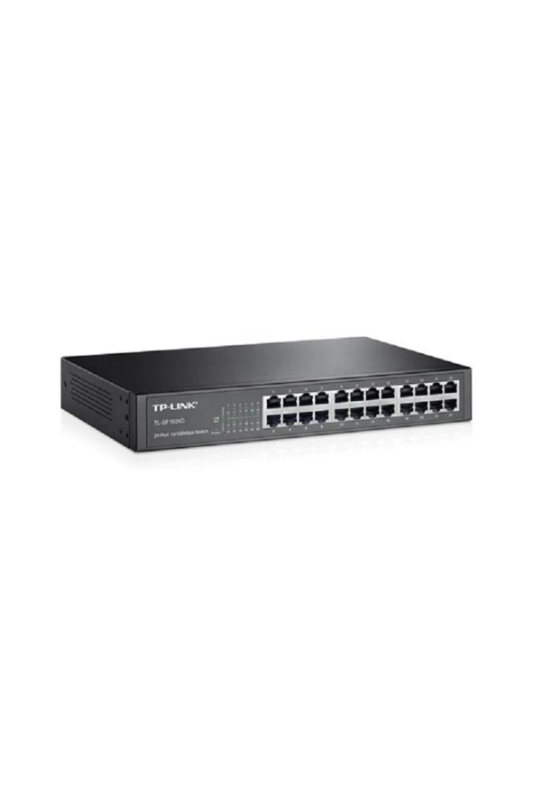 TP-LINK  Tl-sf1024d 24-port 10/100mbps  75 Enerji Tasarruflu 13" Çelik Kasa Switch - 2
