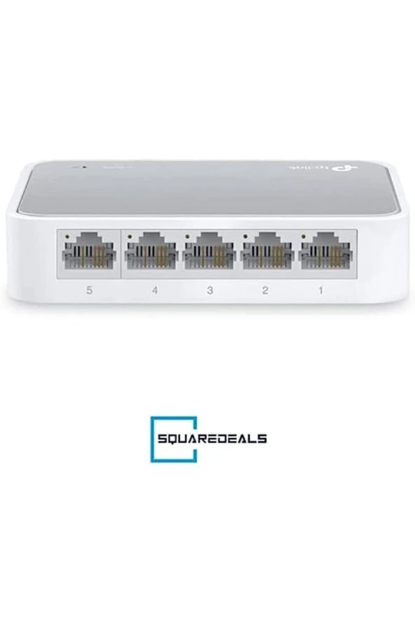 TP-LINK TL-SF1005D 5-port 10/100 Mbps Fast Ethernet Switch - 4