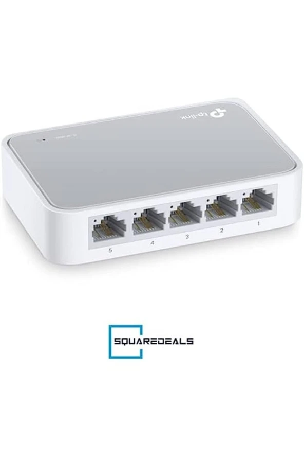 TP-LINK TL-SF1005D 5-port 10/100 Mbps Fast Ethernet Switch - 5