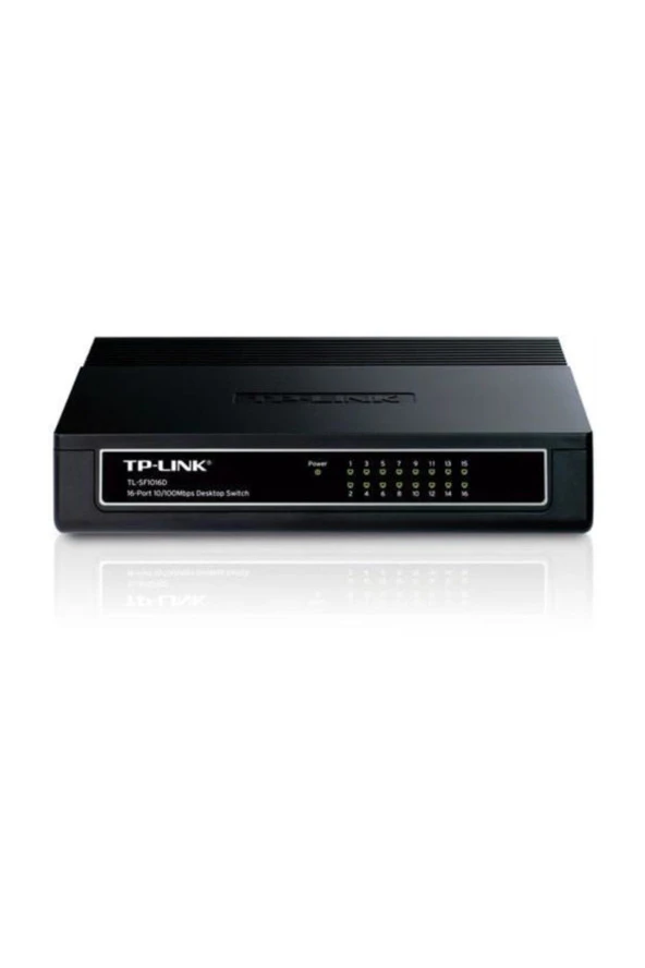 TP-LINK TL-SF1016D 16-port 10/100mbps Tak Ve Kullan 70 Enerji Tasarruflu Switch - 4