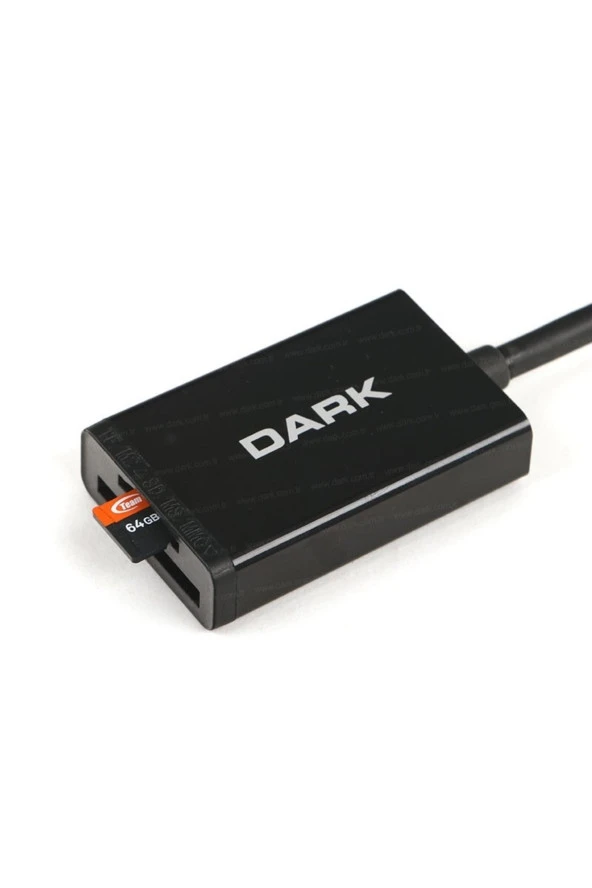 Dark  Usb3.1 Type-c Harici Çoklu Kart Okuyucu Dk-ac-ucr310 - 5