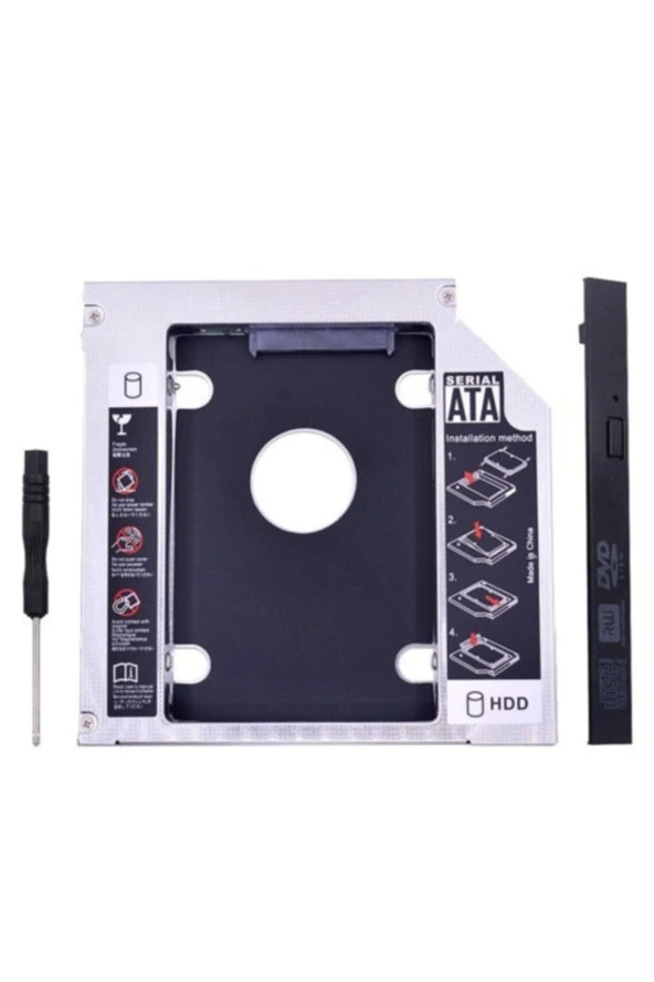 Qport Q-HDK12 SSD/HDD 12,7mm Notebook Kızak