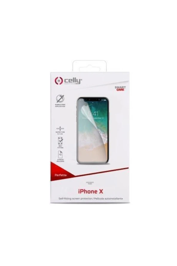 Celly  Sbf900 Perfetta Iphone X Jelatın Ekran Korucu - 2