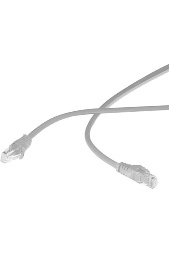 FLAXES Fnk-6003g Cat6 30cm 23awg Patch Kablo Grı