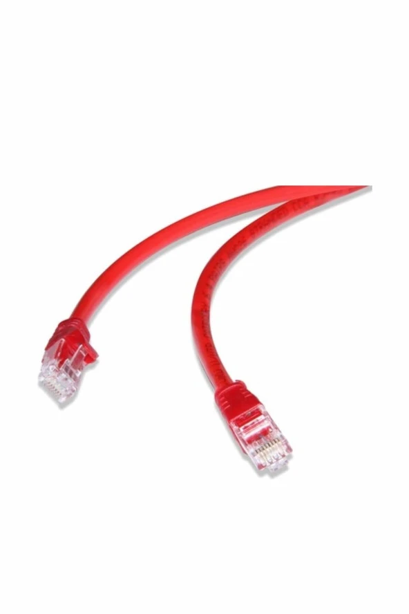 FLAXES Fnk-620k Cat6 20m 23awg Patch Kablo Kırmızı